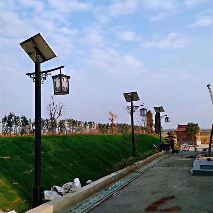 中式太阳能庭院灯 小区单臂太阳能LED太阳能价格 鑫永虹照明