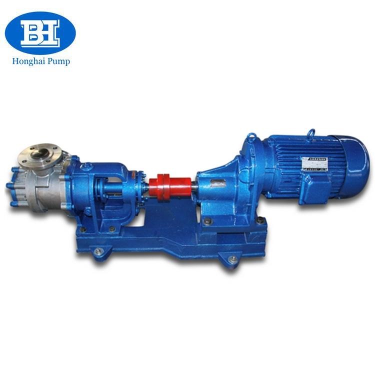 高粘度泵 鸿海泵业 内环式转子泵 内啮合齿轮泵 耐磨