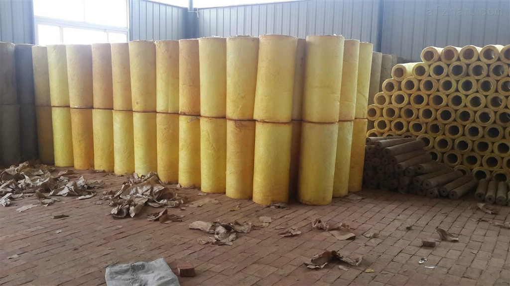 赛沃厂家生产 济南高温离心玻璃棉管 离心玻璃棉管壳钢管 现货订购