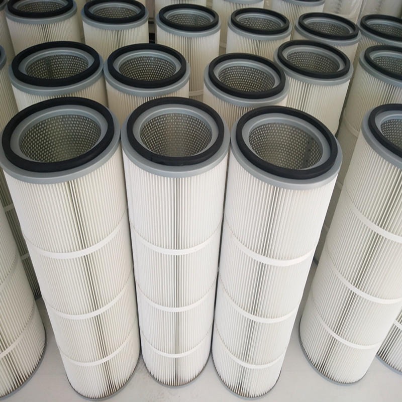 除尘器滤筒 除尘滤芯 多种规格聚酯纤维覆膜325-700方田