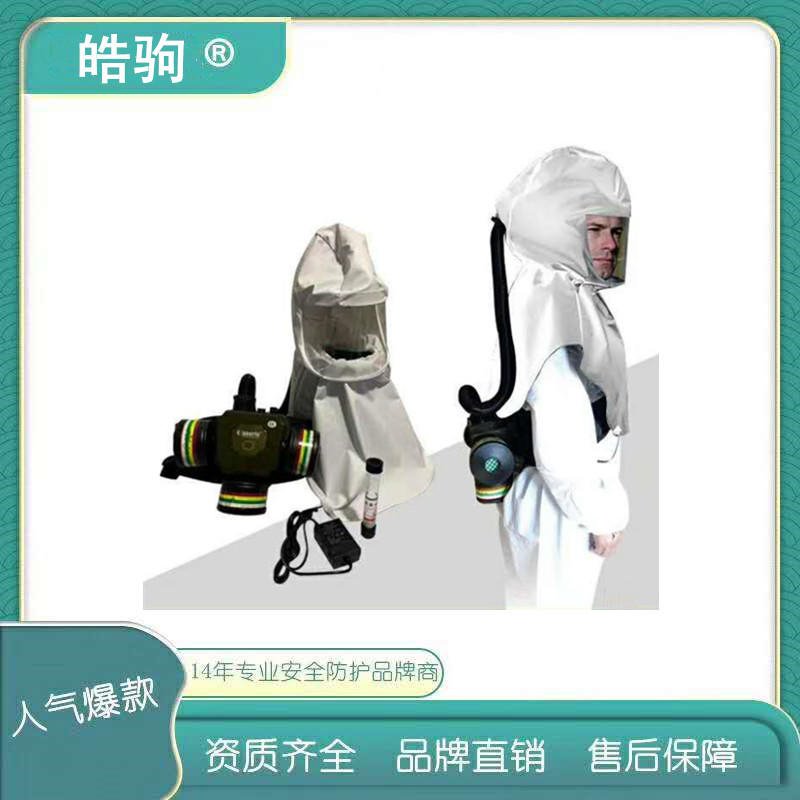 皓驹 FSR0105T  电动送风呼吸器 全面罩动力送风 过滤式呼吸防护器 全面型呼吸防护器 携气式呼吸防护器