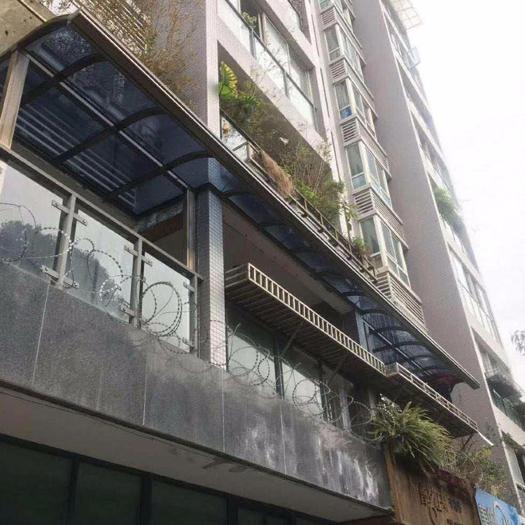 广州批发 欧式防雨棚 铝合金遮阳棚露台棚 室户外阳台档雨蓬窗棚