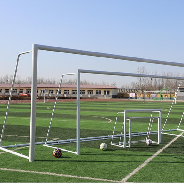 移动式足球门 学校比赛训练足球门 可移动球门标准7人制 11人制标准球门
