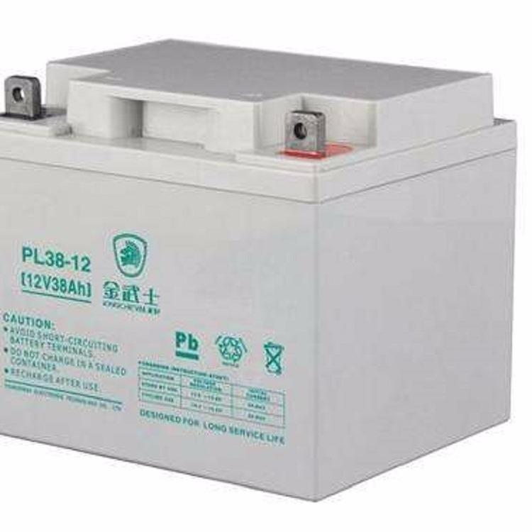 金武士蓄电池PH38-12  厂家直销 金武士蓄电池12V38AH  铅酸免维护蓄电池  质保三年
