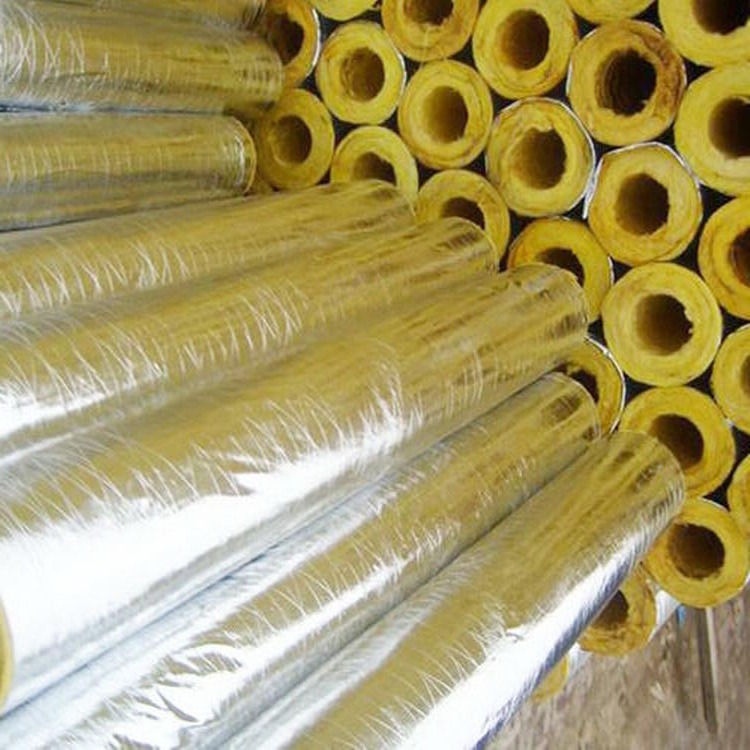玻璃棉管常用规格型号 超细玻璃棉保温管密度 厚度 耐温度介绍