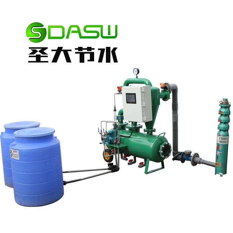 圣大节水双过滤水肥一体机 供应温室灌溉双过滤水肥一体化设备SD-SGL-A