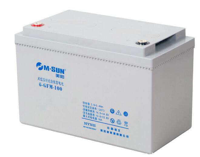 美阳蓄电池6-GFM-100/12V100AH直流屏专用现货供应示例图2