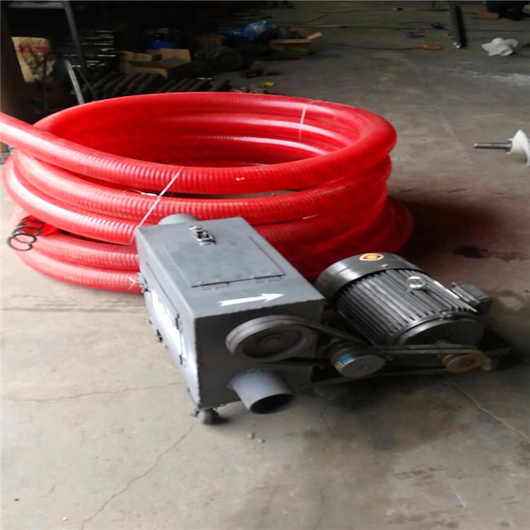 软管吸粮机 大功率12-24米长粮食输送设备 多用途软管输送机 颗粒粉末输送设备图片