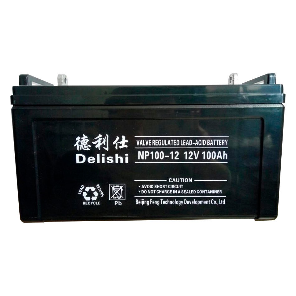 EPS蓄电池 EPS电源蓄电池 铅酸免维护蓄电池 12V100AH蓄电池 德利仕EPS电源蓄电池