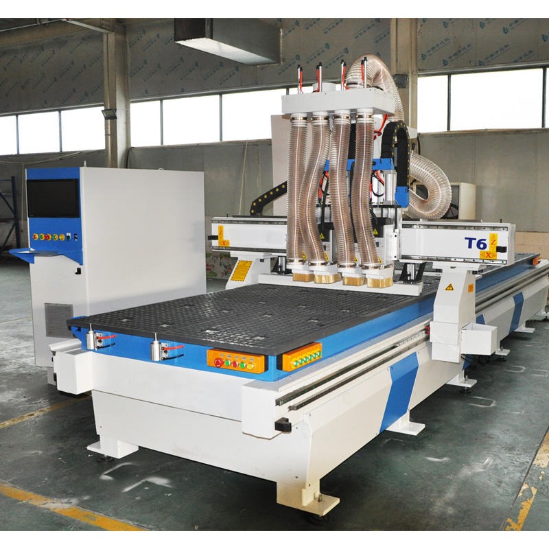 板式家具生产线厂家 板材数控开料机 1325双工位四工序开料机