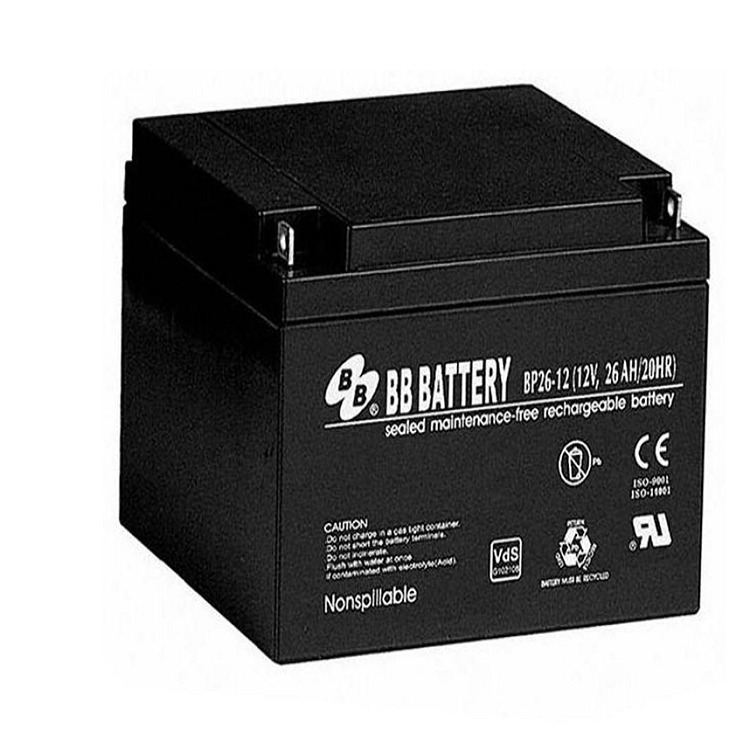 美美BB蓄电池BP24-12太阳能电池12V24AH免维护铅酸蓄电池