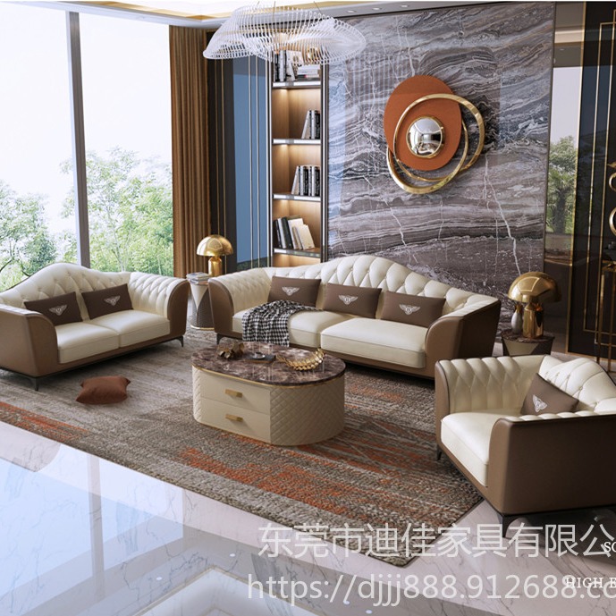 广州市网红店　公寓沙发  实木沙发 布艺沙发 真皮沙发卡座图片
