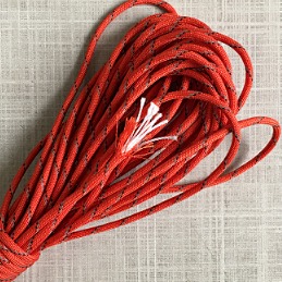 新珠厂家4MM反光伞绳  手链编织绳 质量可靠 欢迎订购