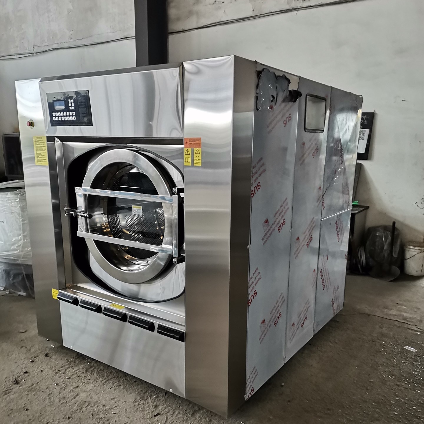 医用洗脱一体机 洗脱两用机 大型洗衣机就找泰州禹创机械质量好售后有保障