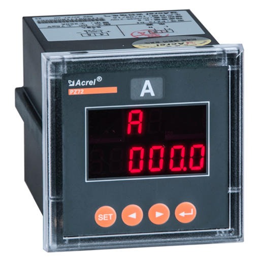 安科瑞 输入范围0-1000V LED显示 PZ72-DU 面板安装 直流电压表