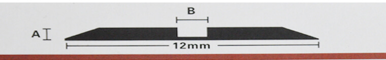 深华印材厂家供应压痕贴0.4x1.2纸底全能压痕贴用于纸盒压痕成型示例图34
