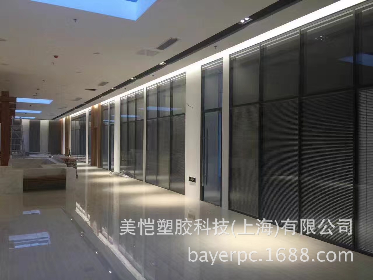上海杨浦区PC阳光板二层三层四层多层蜂窝结构聚碳酸酯中空阳光板示例图131