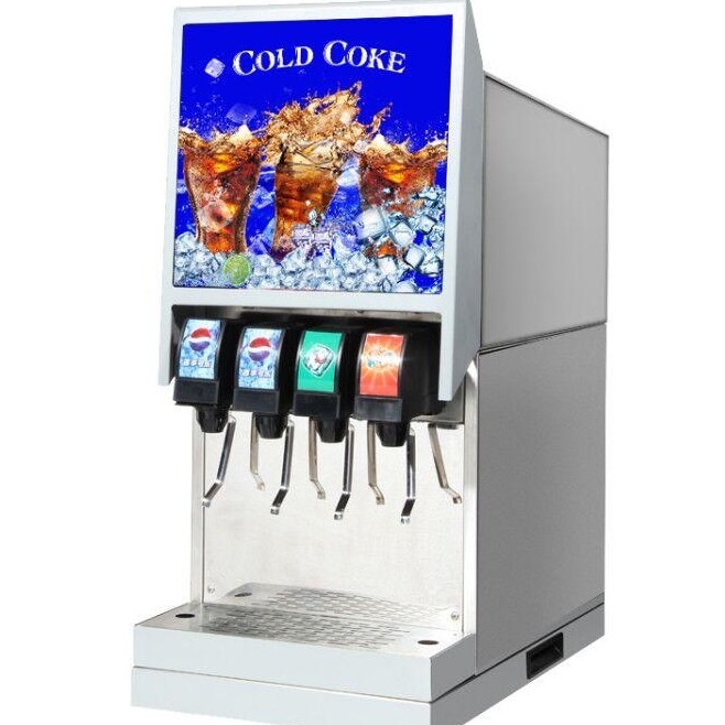 英迪尔可乐机 商用百事可乐糖浆大容量三阀自助碳酸饮料机  冷饮现调机