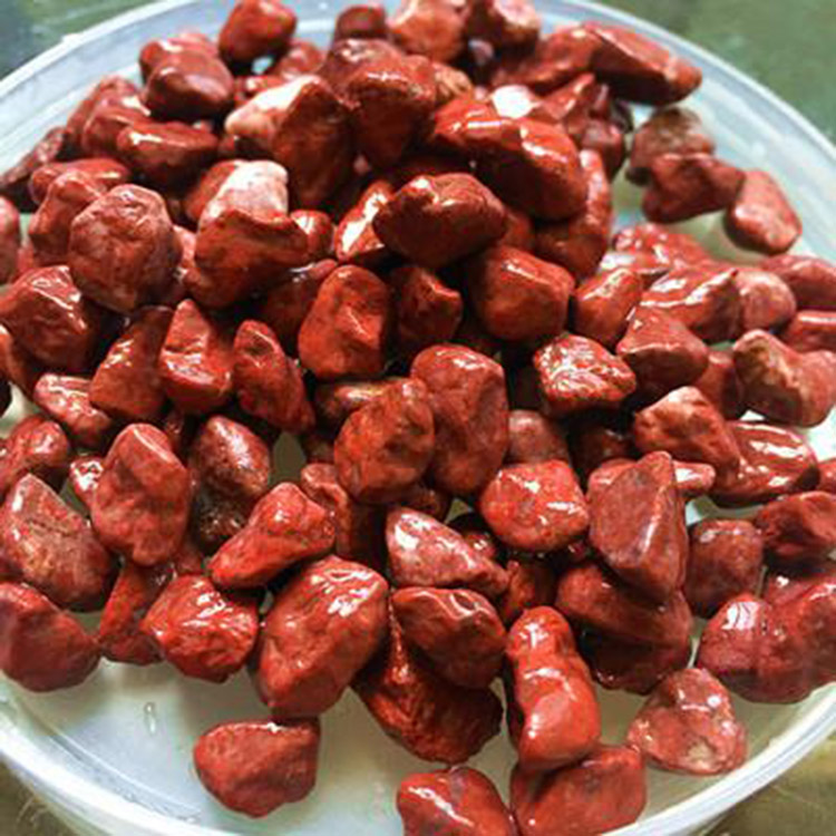 鸡血红石粉定制 鸡血红石粉价格 鸡血红石子厂家 米乐达 大量供应