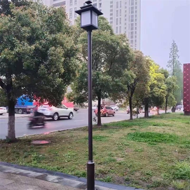 鑫永虹户外小区花园别墅LED单头中式景观庭院灯