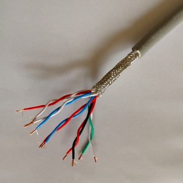RS232异步数据电缆 4线音频线缆 HSYV通讯电缆图片