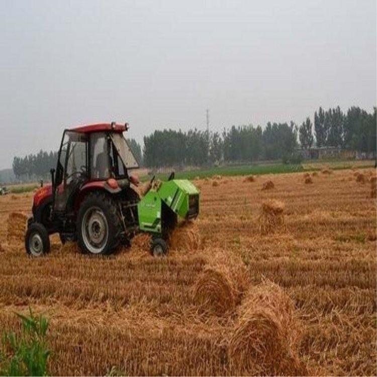 厂家直销全自动小麦秸秆打捆机  玉米秸秆青储打捆机 行走式捆草机