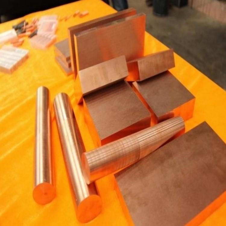 铜钨散热片 钨铜电子封装片 射频铜钨散热基板 来图定制图片