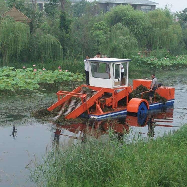 保洁船 水库割草船 小型水库割草船如信割草船