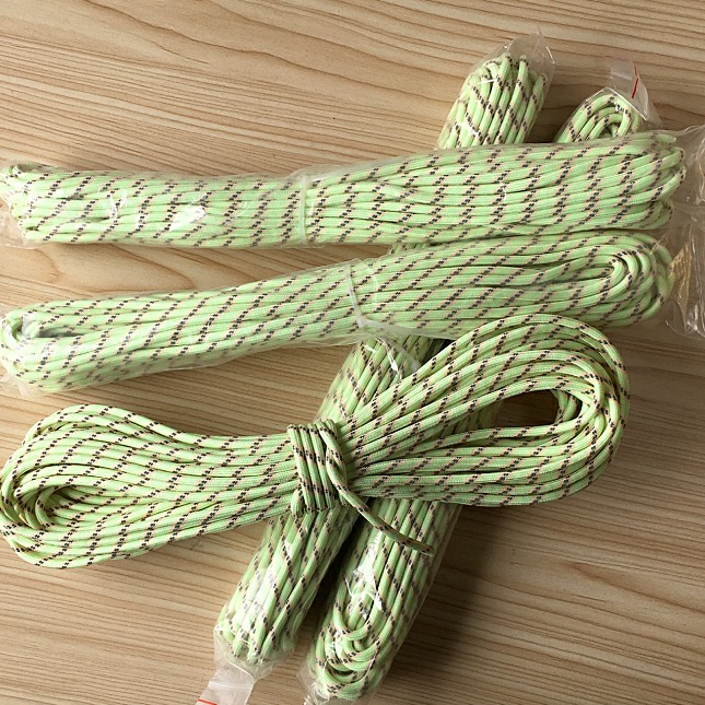 新品2.5mm夜光反光伞绳 野营帐篷拉绳 登山安全绳 手链编织绳 质量可靠 欢迎订购 新珠