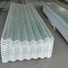 FRP屋顶透明采光板防护平板彩钢雨棚蓝色1.2厂价瓦片玻璃塑料实心
