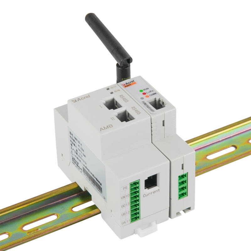 安科瑞数据中心 AMB110-A/W智能小母线监测全电参量 lora通讯 带63次谐波分量