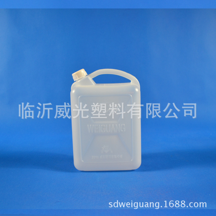 WG2.5L-3 高质量2.5kg方桶 食品级扁桶 医用酒精桶 2.5公斤塑料桶示例图3