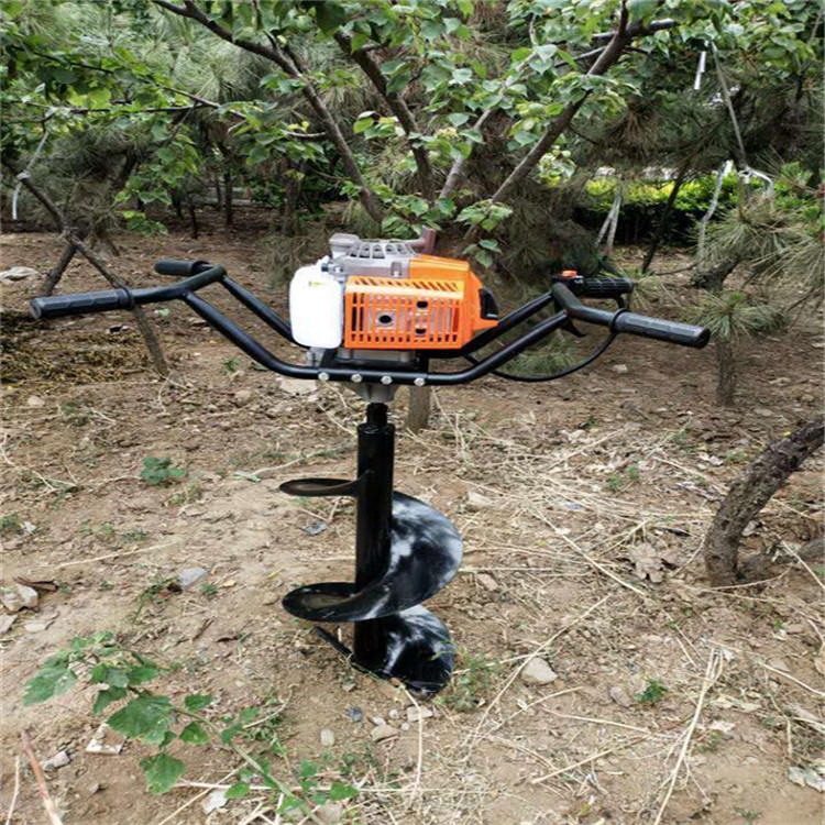 打树窝机用于栽果苗施肥  钻树洞机专用大棚钻孔图片