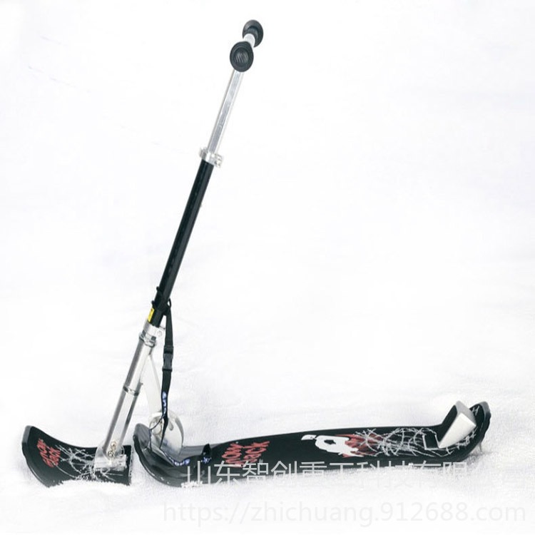 智创ZC-1  加厚铝制滑雪车 户外滑雪设备 供应雪橇车 滑雪车加厚铝制滑雪板图片