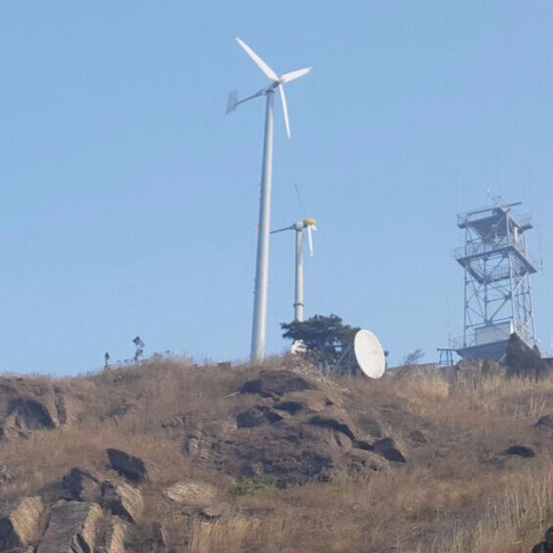 甘肃风力发电机厂家供应 20千瓦风力发电机组 沙漠野外用 低速永磁发电机20KW