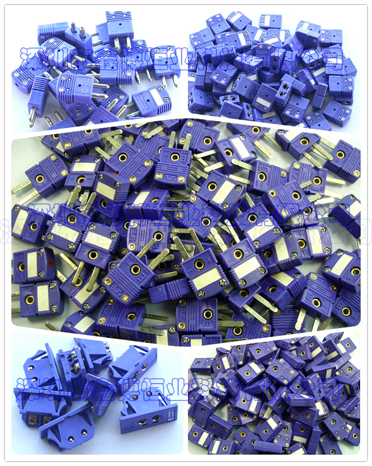 SMPW-E-F热电偶插座 美国omega正品紫色迷你小号连接器端子 母插示例图13