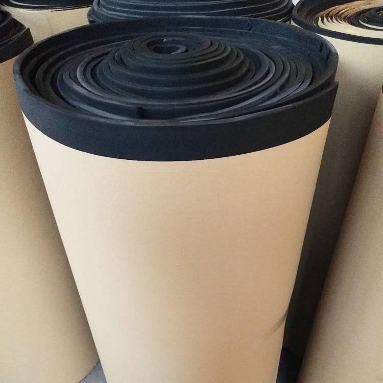 新皓牌橡塑板 复合橡塑海绵板隔热吸音建材 橡塑保温板国标产品