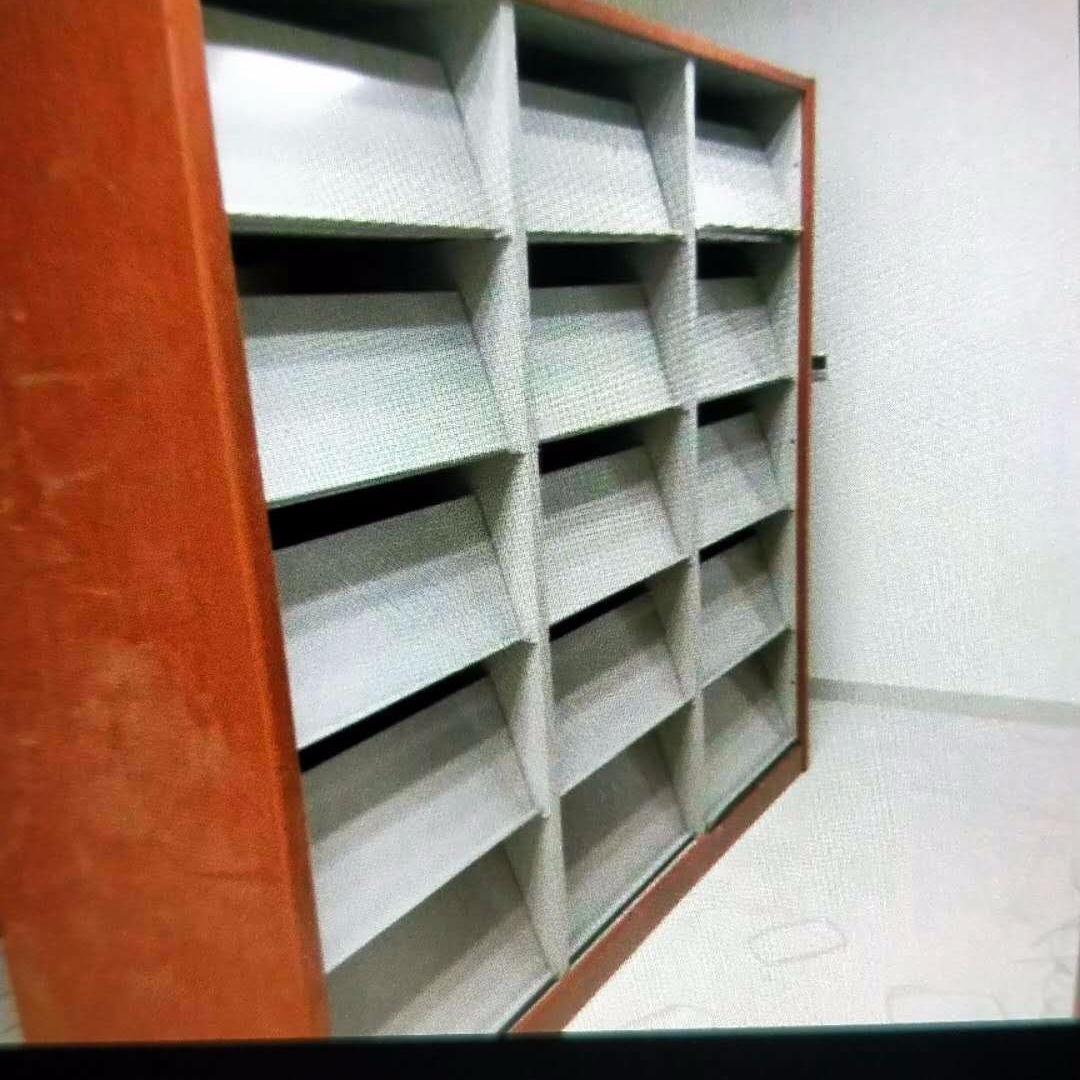 河北沧州市县学校图书馆单双面书架厂家 阅览室木护板图书架生产批发图片