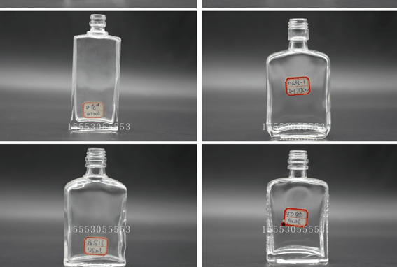 100ml酒瓶 晶白料 125ml玻璃瓶 优质小酒瓶 蒙砂酒瓶 2两小酒瓶示例图12