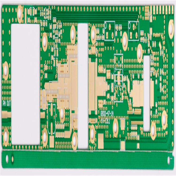 捷科供应高频覆铜板线路板rogers系列5880 3006混合FR4厚度25mil 3010 10mil高频PCB电路板图片
