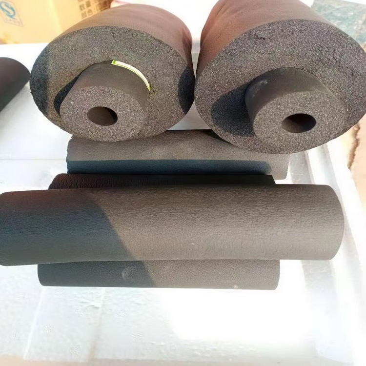 空调管道保温管批发 奥美斯牌橡塑管 高密度橡塑保温板阻冷保温产品