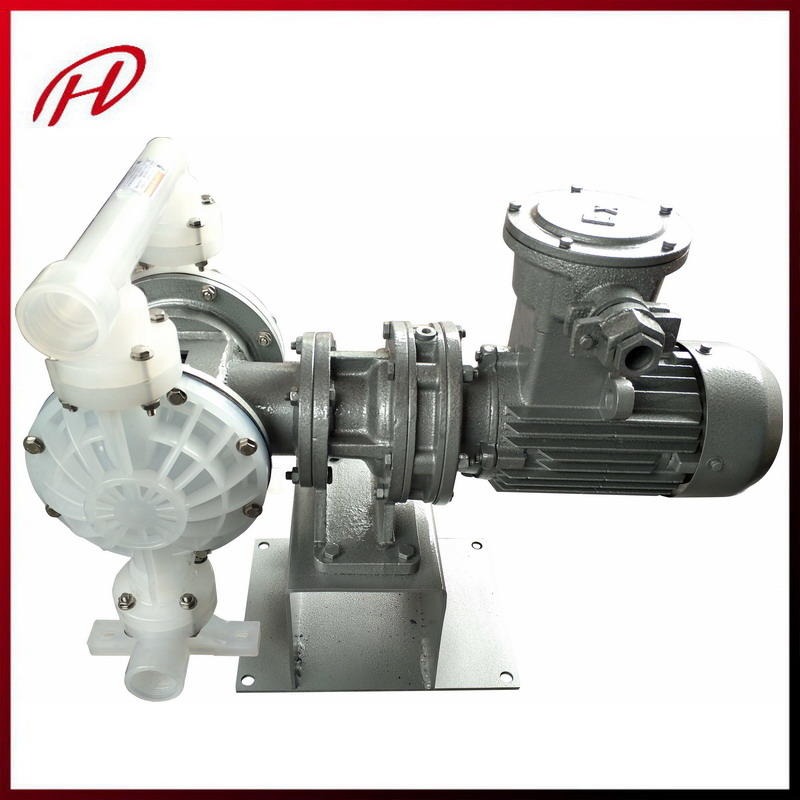 工程塑料电动隔膜泵 DBY-15SF46耐酸碱塑料隔膜泵  希伦牌DBY-15电动隔膜泵