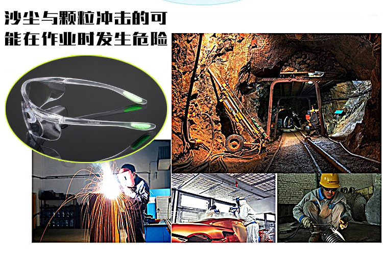 厂家直销供应 欧宝来TOC46A安全防护防辐射多功能工业护目劳保镜示例图4