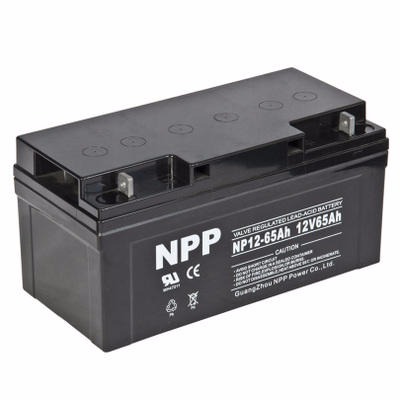 耐普蓄电池NP65-12  耐普NPP蓄电池12V65AH  型号报价  铅酸免维护蓄电池