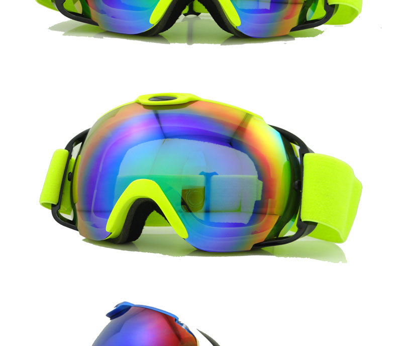 新款滑雪镜 双层防雾滑雪镜 登山护目滑雪镜 男女户外运动滑雪镜示例图9
