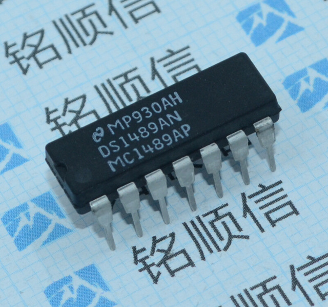 DS1489AN MC1489AP DIP14直插集成电路实物拍摄深圳现货