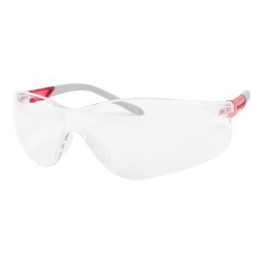 霍尼韦尔S300A 300100防雾防刮擦防护眼镜 通用款红色镜架 透明镜片