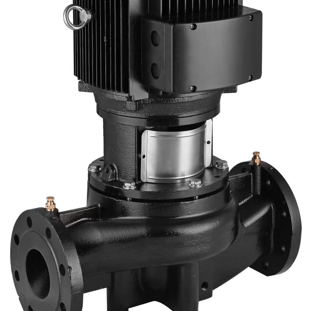 空调循环冷却泵  TD立式管道循环泵  TD100-32/2管道增压泵 立式管道离心泵图片