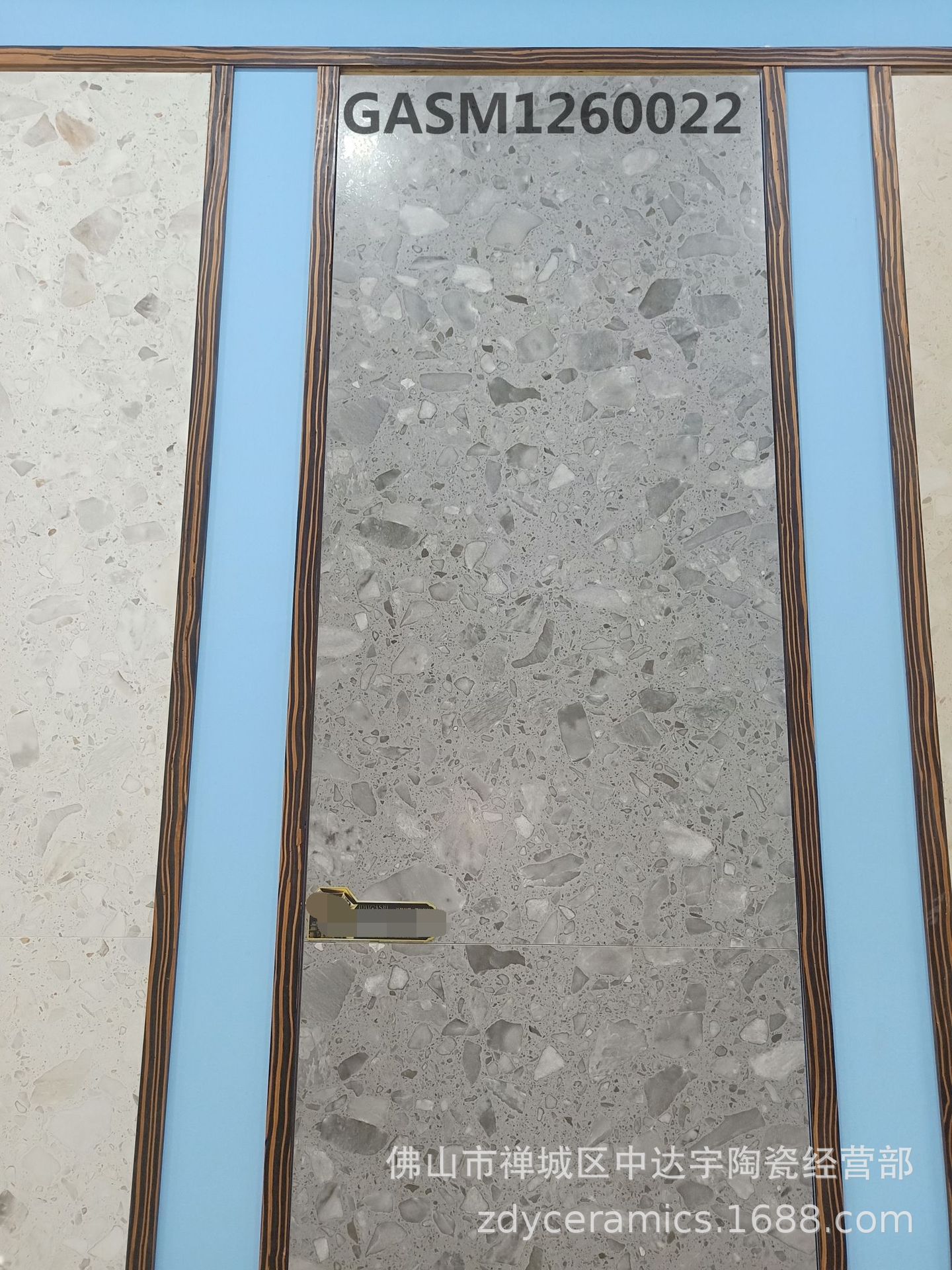 PD仿古砖大规格哑光面600X1200现代水磨石瓷砖防滑厨房浴室地面砖示例图11