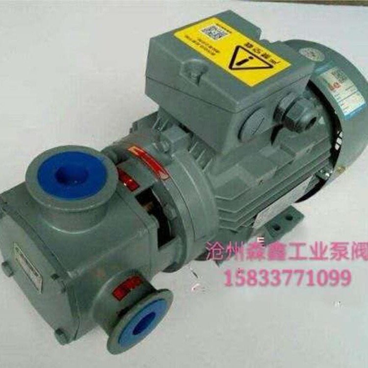 RXB-20铸钢高性能挠性叶轮泵转子泵 自吸泵 齿轮泵可打颗粒 安装尺寸